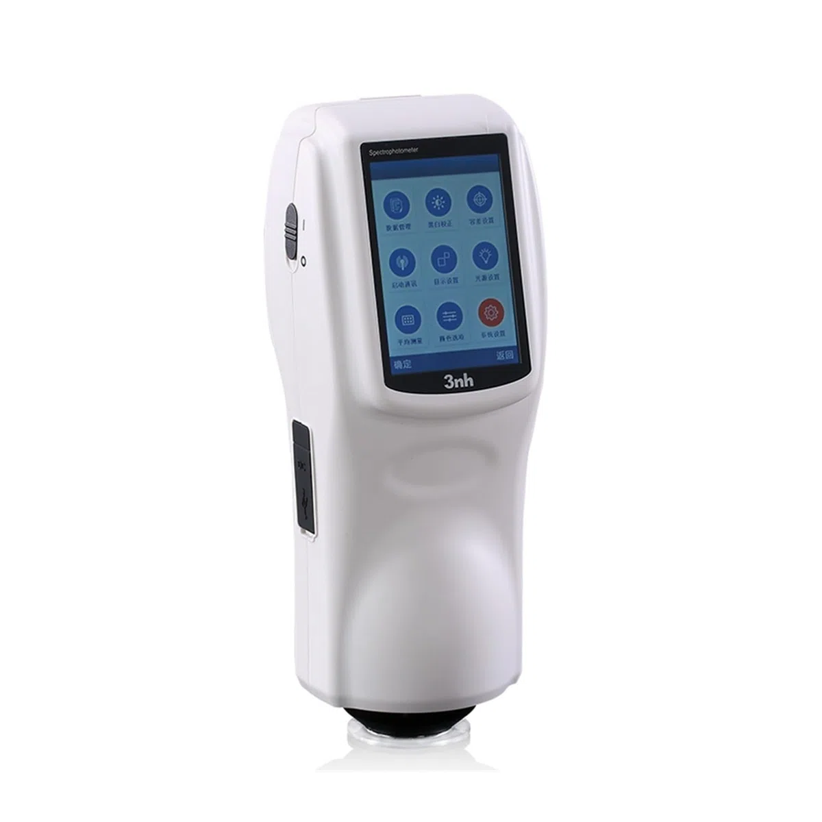 Spektrophotometer, NS808 NS800 NS810 NS820 Professionelles Spektralphotometer Colorimeter Farbmessgerät Tragbarer Farbanalysator DColor-Unterschiedsmessgerät Tester